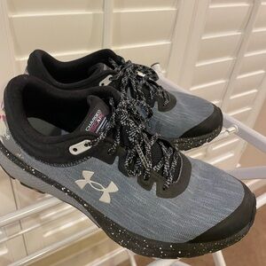 Under Armour Black and Gray Athletic Shoes
